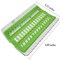 Floss Organizer Embroidery Kit Cross Stitch Tool, 30 Positions Thread Organizers, Plastic & Foam, Green